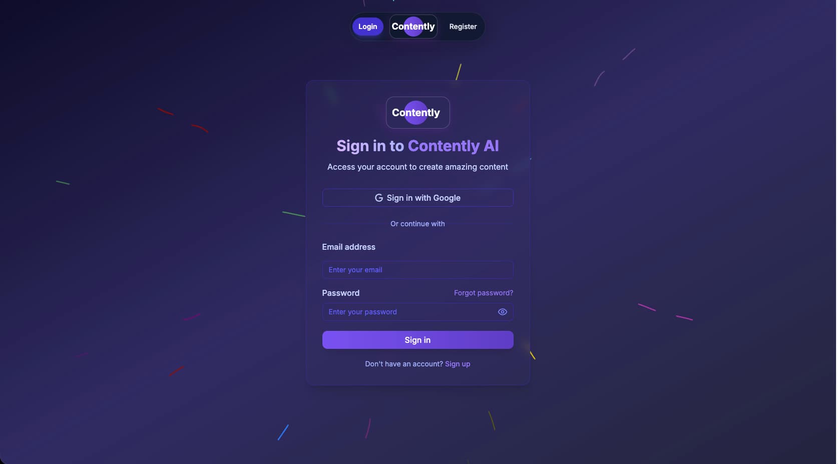 Project screenshot